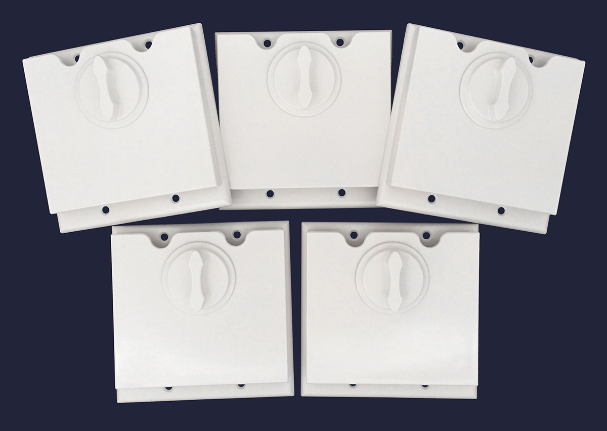 Value Pack: 5 HomeStar Baby Light Switch Guards - White